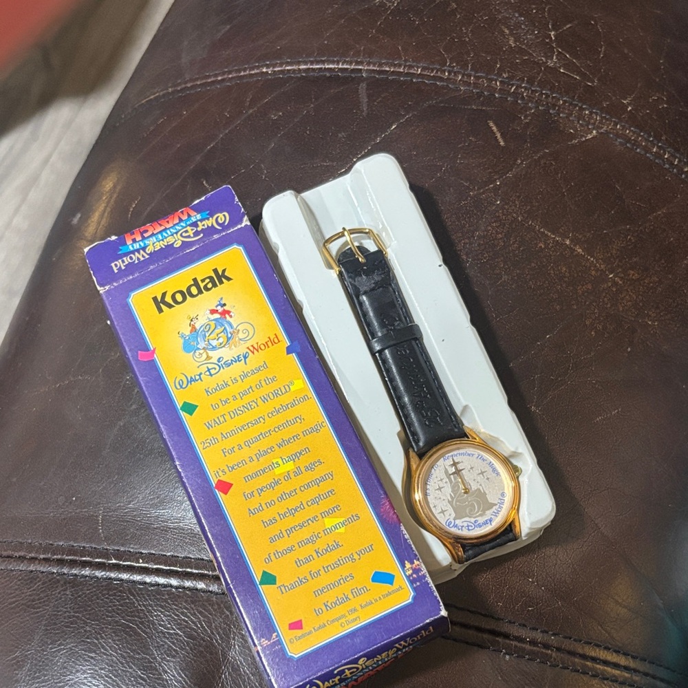 Kodak Women's Gold and Black Watch